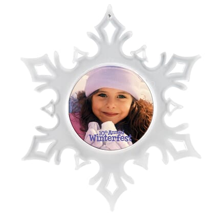 27. Snowflake Holiday Ornament