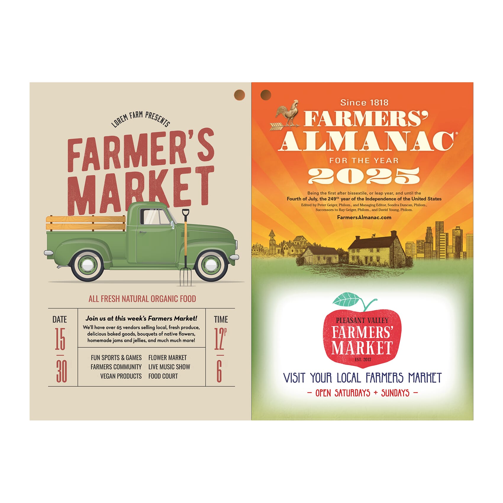 Farmers Almanac 2025 - Full Color